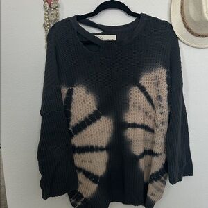Vintage Havana Charcoal Knit Top